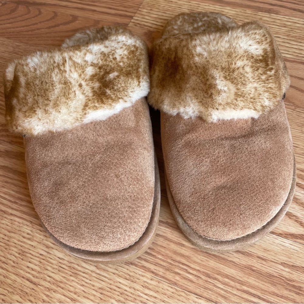 Lamo- Ladies Scuff Slipper in Chestnut Size 6.5-7 - Picture 7 of 10
